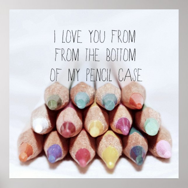 Póster Poster ...Funda de lápiz (Frente)