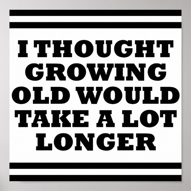 Póster Poster Funny Antiguo Muy Rápido (Frente)