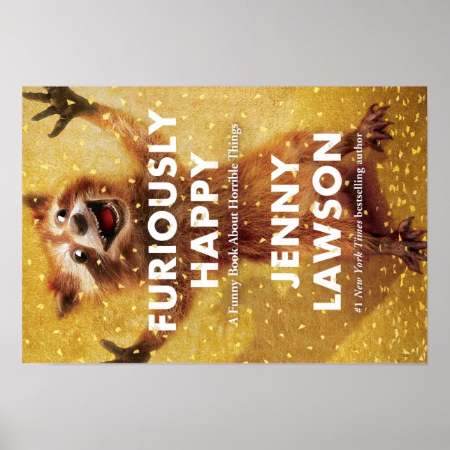 Póster Poster Furiosamente Feliz (Frente)