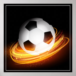 Póster Poster-fútbol de 24" x 24"