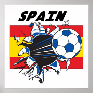Póster Poster Futbol de España