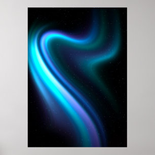Póster Poster Galáctica Aurora Polaris