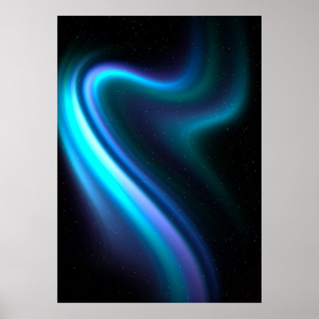 Póster Poster Galáctica Aurora Polaris (Frente)
