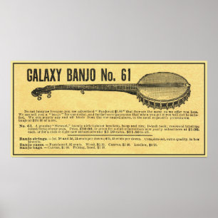 Póster Poster Galaxy Banjo