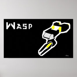 Póster Poster Galaxy Wasp