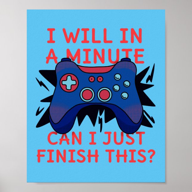 Póster Poster Gamer (Frente)