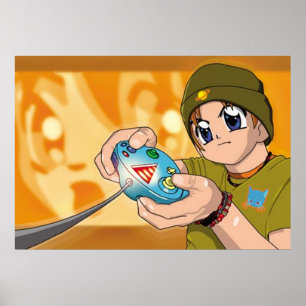 Póster Poster Gamer Boy