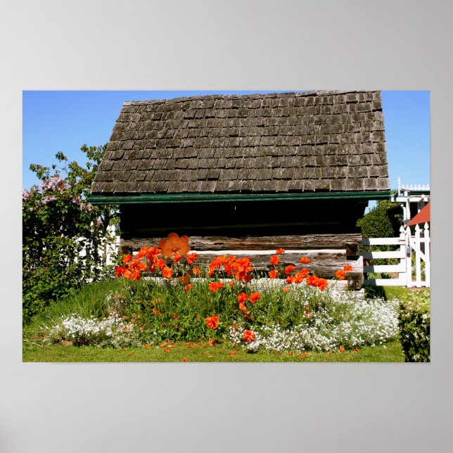 Póster Poster Garden Cottage (Frente)