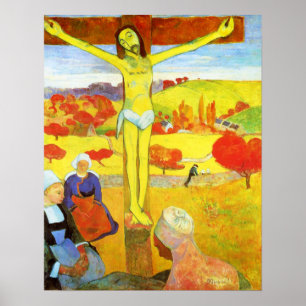 Póster Poster Gauguin Yellow Christ