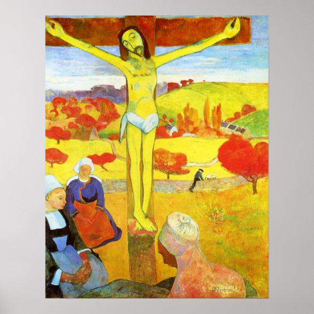 Póster Poster Gauguin Yellow Christ (Frente)