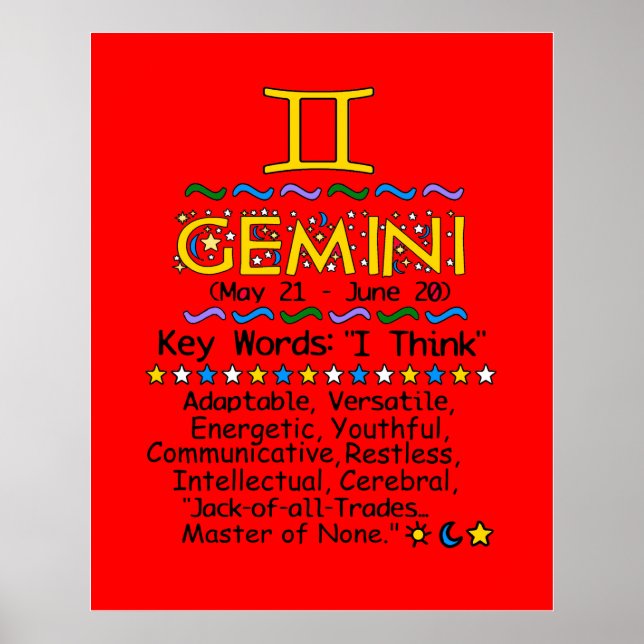 Póster Poster GEMINI (Frente)