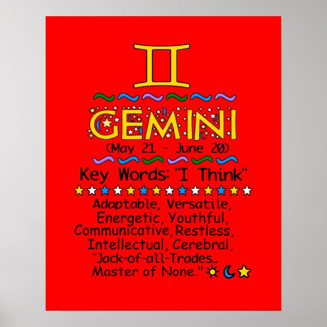 Póster Poster GEMINI (Frente)