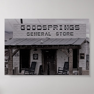 Póster Poster general de la tienda de Goodsprings