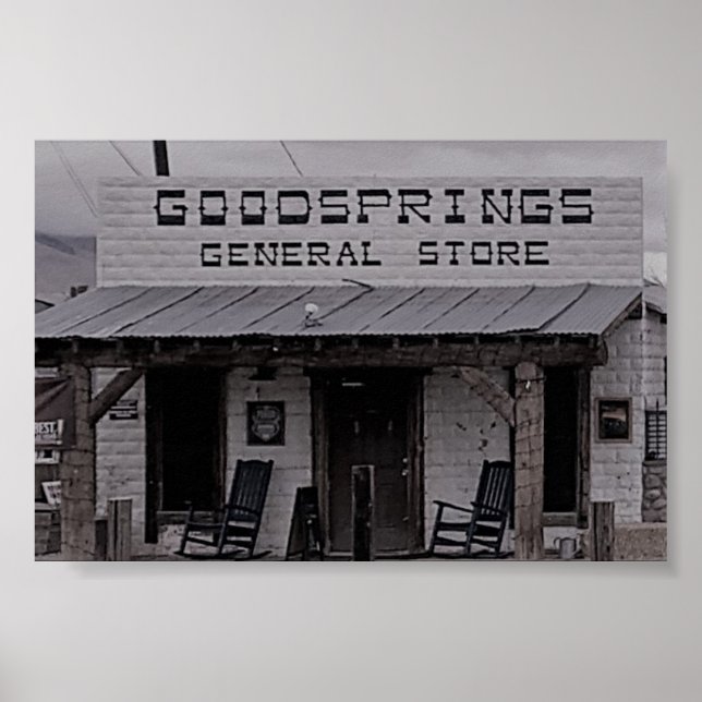 Póster Poster general de la tienda de Goodsprings (Frente)