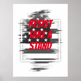 Póster Poster genérico de manifestación de protesta