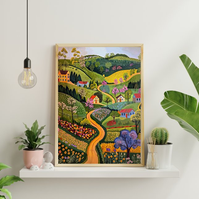 Póster Poster geométrico abstracto nórdico (Matte) 19x19 (Subido por el creador)