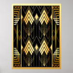 Póster Poster geométrico de estilo Art Deco<br><div class="desc">Si elige descargar, Su tienda Walgreen local hace posters de su descarga en diferentes tamaños y en varias texturas a un precio muy bueno. A veces con un descuento. Un consejo de mi amigo estadounidense. Para el Reino Unido, véase "Digital Printing" en línea. Creé este Poster de estilo geométrico Art...</div>