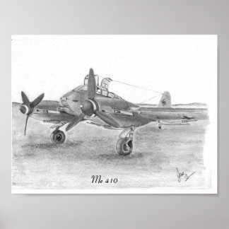 Póster Poster German Me 410