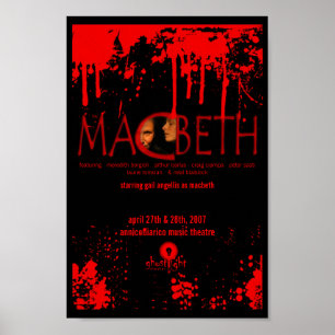 Póster Poster Ghostlight Macbeth