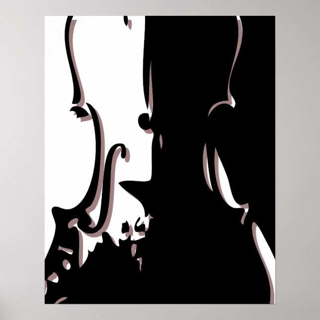 Póster Poster Giant Violin 16x20 (Frente)
