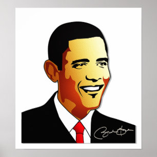 Póster Poster gigante de Obama