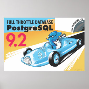Póster Poster gigante PostgreSQL 9.2