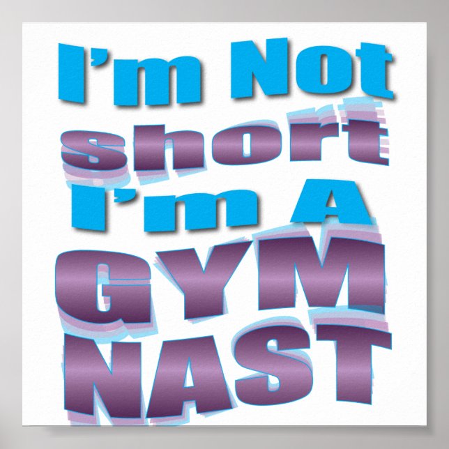 Póster Poster GIMNASTICO (Frente)