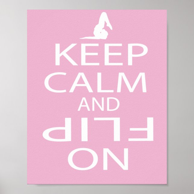 Póster Poster GIMNASTICS personalizado (Frente)