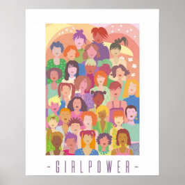 Póster poster girlpower