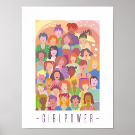 Póster poster girlpower