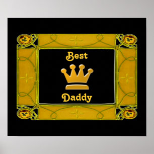 Póster Poster Golden Best Daddy
