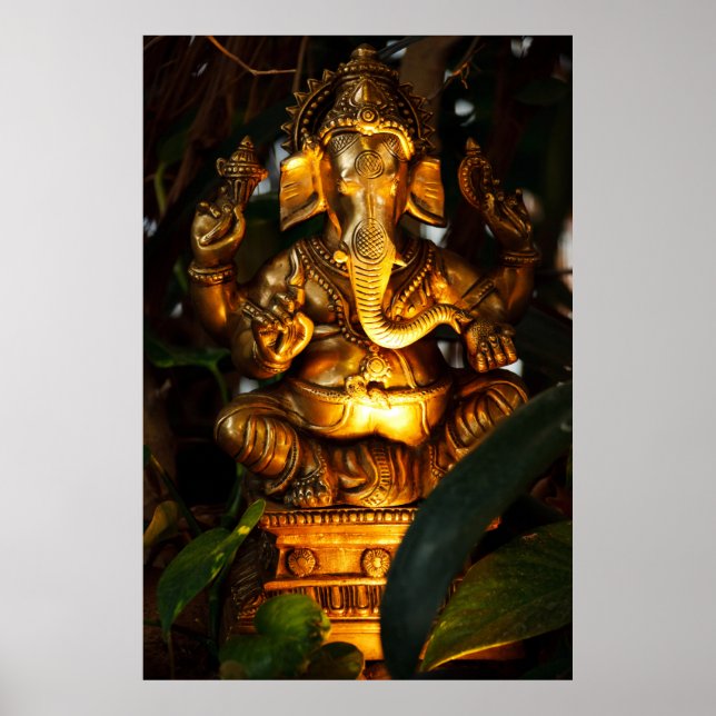 Póster poster golden ganesha (Frente)