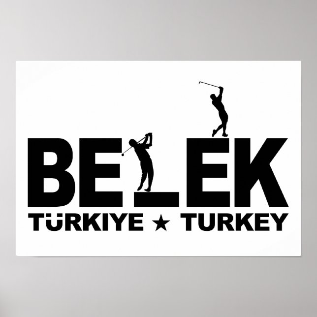 PÓSTER POSTER GOLF BELEK (Frente)