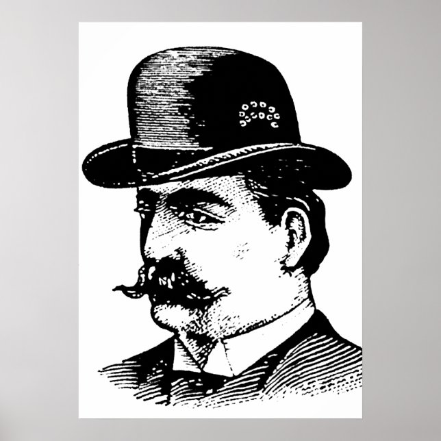 Póster Poster Gorra Bowler (Frente)