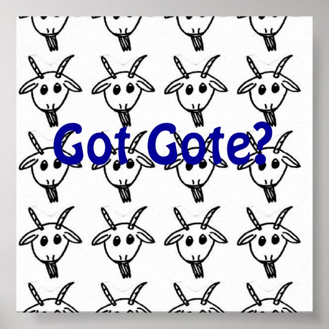Póster Poster Gote (Frente)