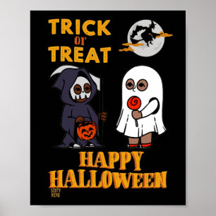 Póster poster gracioso "HALLOWEEN 1"