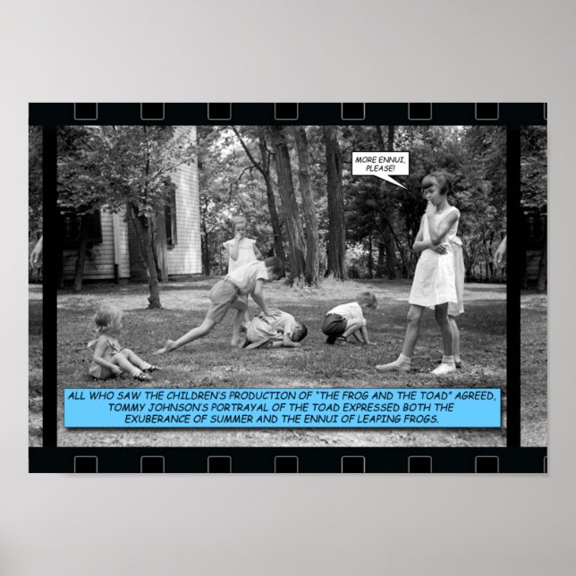 Póster Poster gracioso - Salapfrog (Frente)