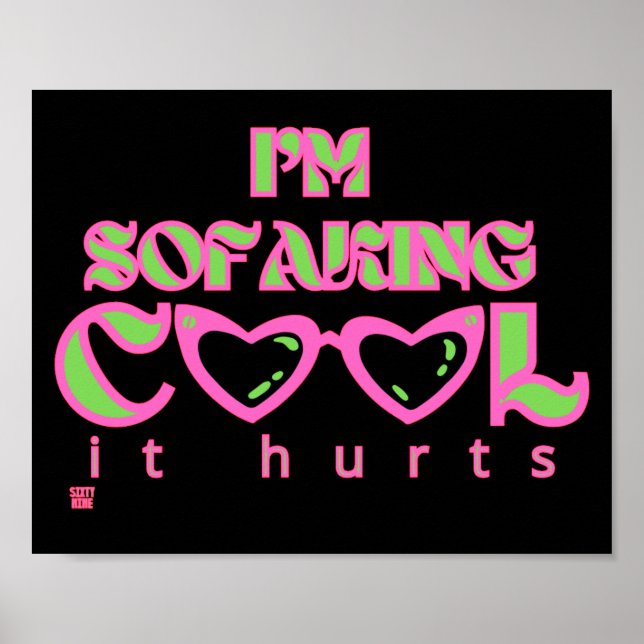 Póster poster gracioso "SOFAKING GUAY 2" (Frente)