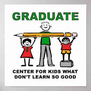 Póster Poster graduado