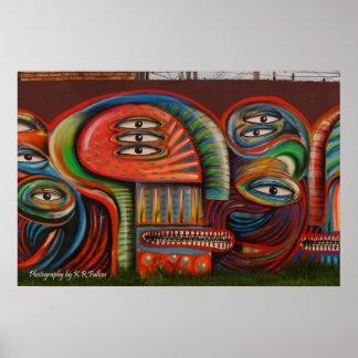 Póster Poster: Graffiti Eyes