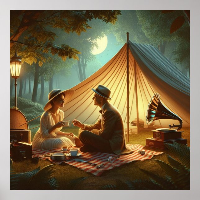 Póster Poster gramófono (Frente)