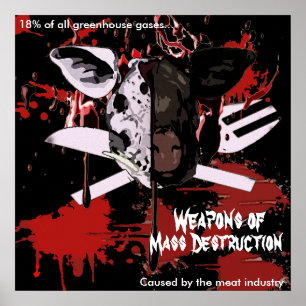 Póster Poster grande de destrucción masiva