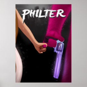 Póster Poster grande del "revólver" (20" x 28")