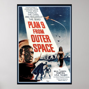 Póster Poster grande del vintage - vieja película del