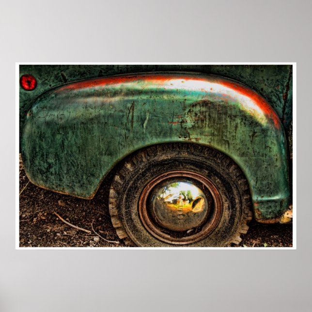 Póster Poster - Grungy Old Truck (Frente)