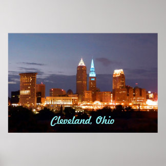 Póster Poster Guay Blue Cleveland Ohio