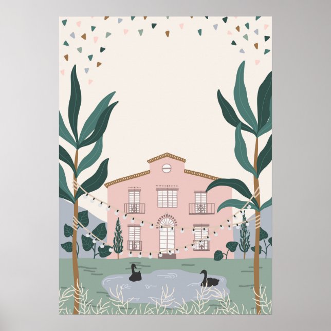 Póster Poster Hacienda (Frente)