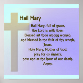 Póster Poster-Hail Mary Prayer
