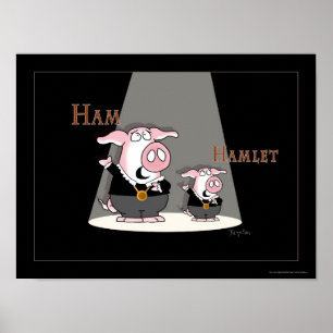 Póster Poster HAM/HAMLET de Sandra Boynton