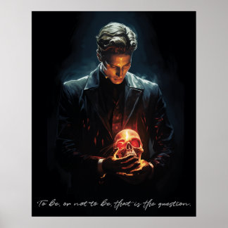 Póster Poster Hamlet. Imprimir, papel Poster de valor (ma